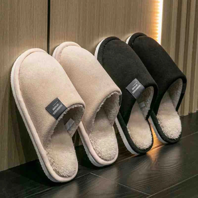 men's warm house slippers