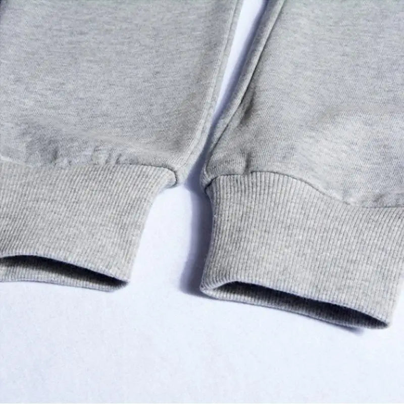 Men's fleece jogger sweatpants by Jelieora Venture, featuring a comfortable fit with elastic waistband and tapered cuffs.