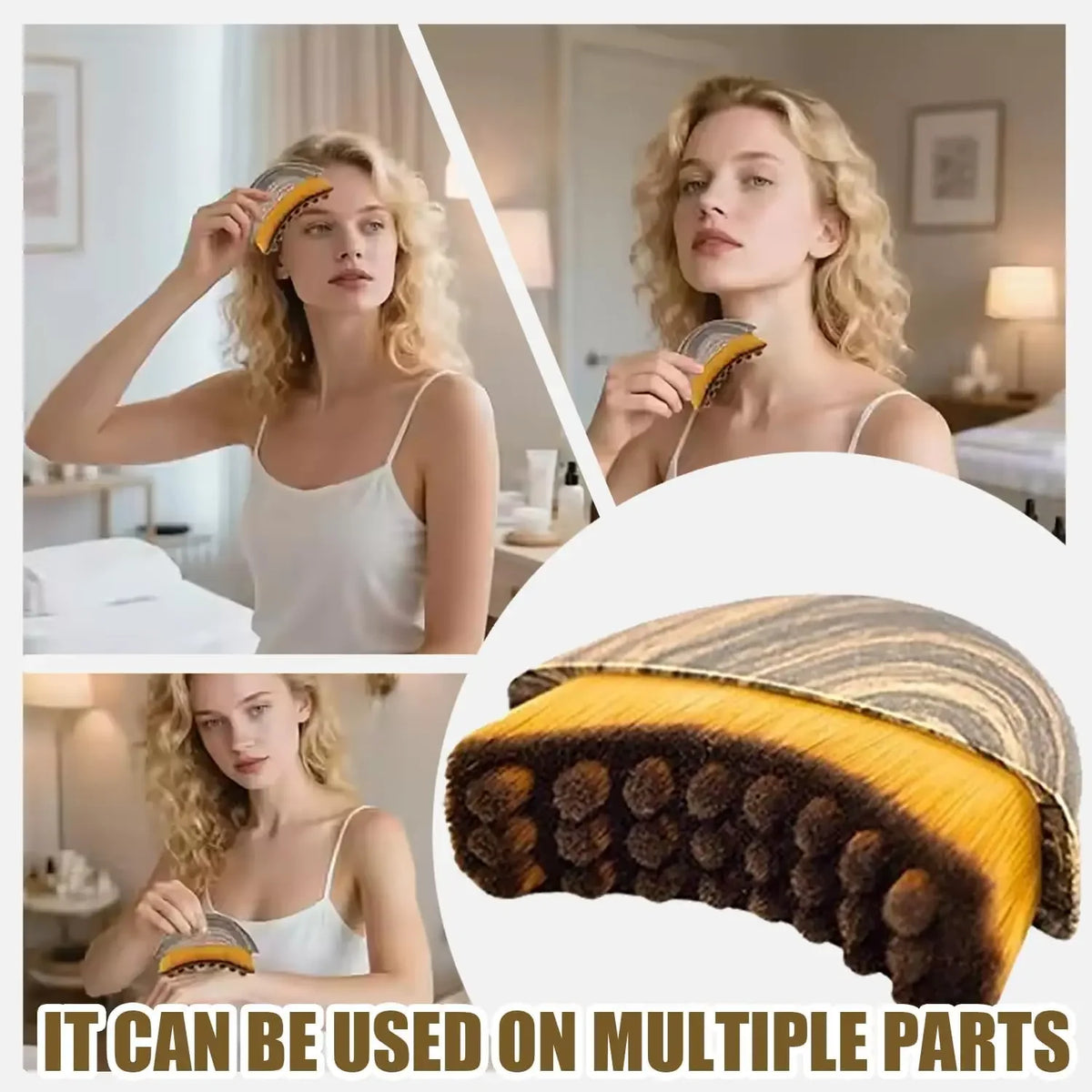 Lymphatic Contour Face Brush | Chin & Jawline Sculpting Massager