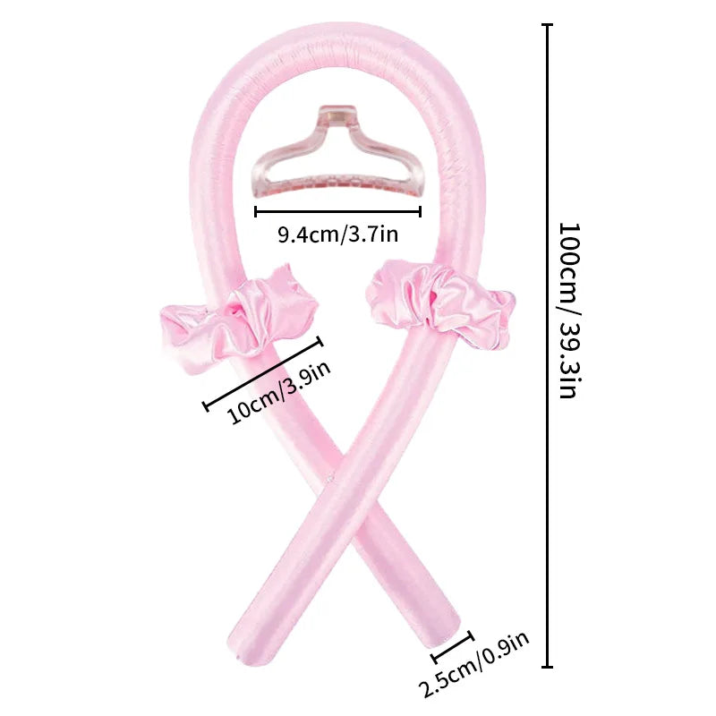 Jelieora Venture heatless overnight curling rod headband for hair, soft and comfortable hair accessory for curling overnight.