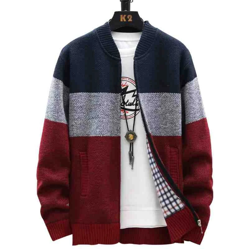 men's knitted cardigan jumper