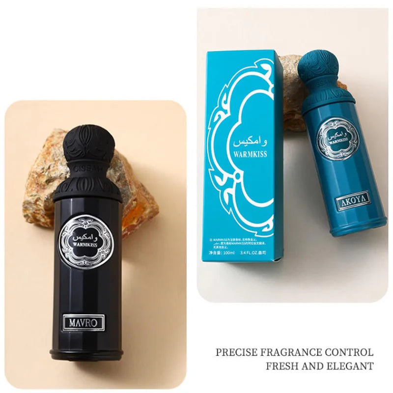 Unisex Arabic perfume spray by Jelieora Venture featuring a high-quality woody fragrance with a lasting, light scent to attract others.