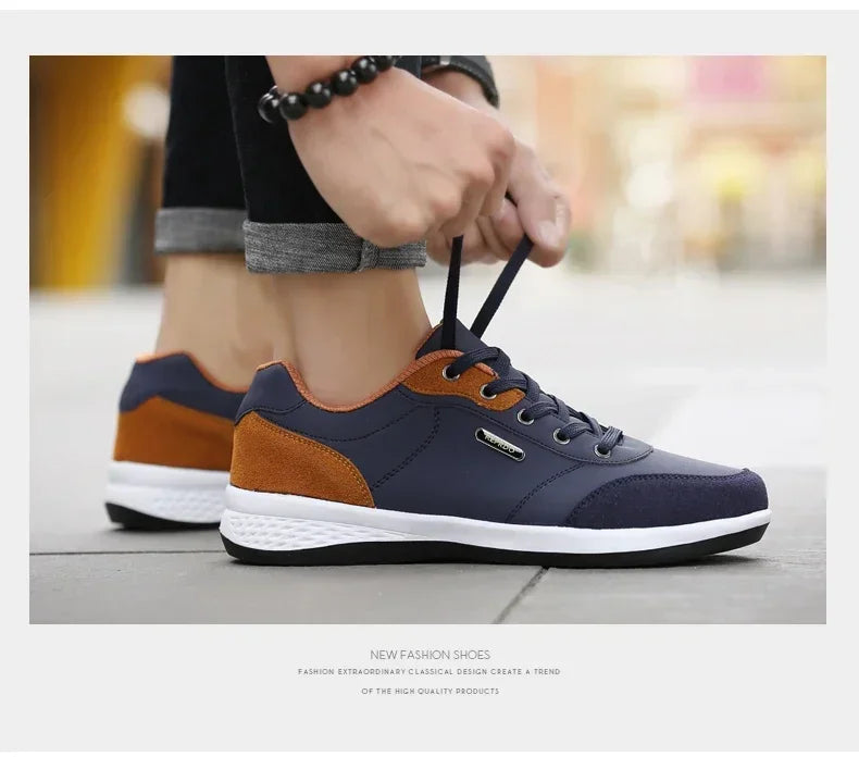 Men's waterproof trainers by Jelieora Venture, featuring durable design and slip-resistant soles for outdoor activities.