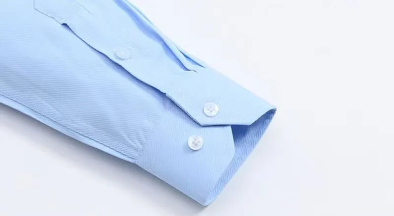 Plus size men's dress shirt by Jelieora Venture, featuring long sleeves and a classic collar in a stylish, comfortable fit.