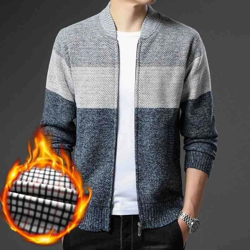 men's knitted cardigan jumper