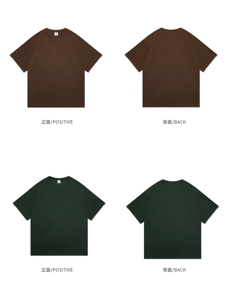 Men's solid basic hip hop cotton T-shirt by Jelieora Venture, available in 22 colors, shown in black with a casual fit.