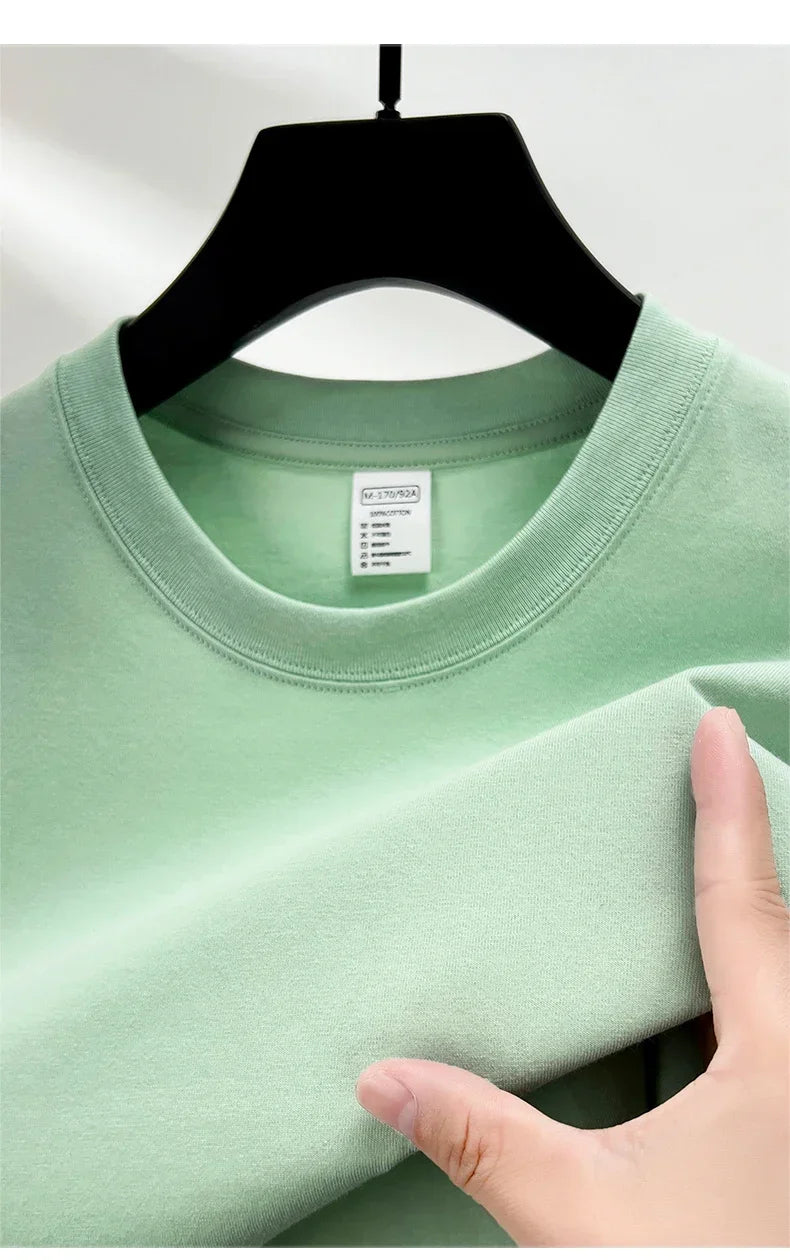 Men's 100% cotton round neck T-shirt by Jelieora Venture, showcasing a breathable, comfortable everyday tee in a casual fit.