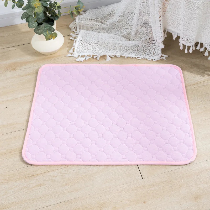 Jelieora Venture reusable dog pee pad blanket with absorbent layers, ideal for puppy training, pet beds, and car seat covers.