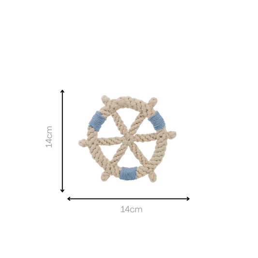 Color wheel Macrame Rope Pet Toy - Jelieora Venture