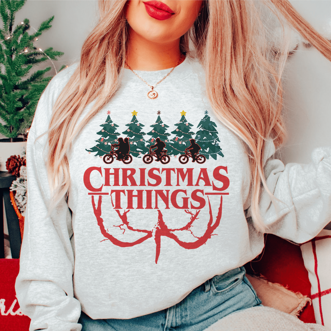Christmas Things Graphic Sweatshirt