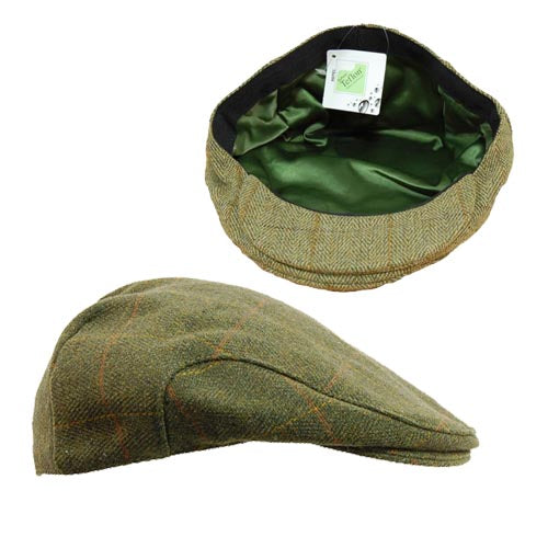 Childrens Tweed Flat Cap-1