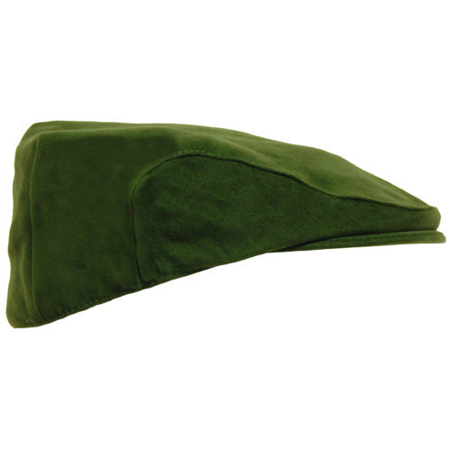Moleskin Flat Cap UK | Olive Green Classic Country Cap