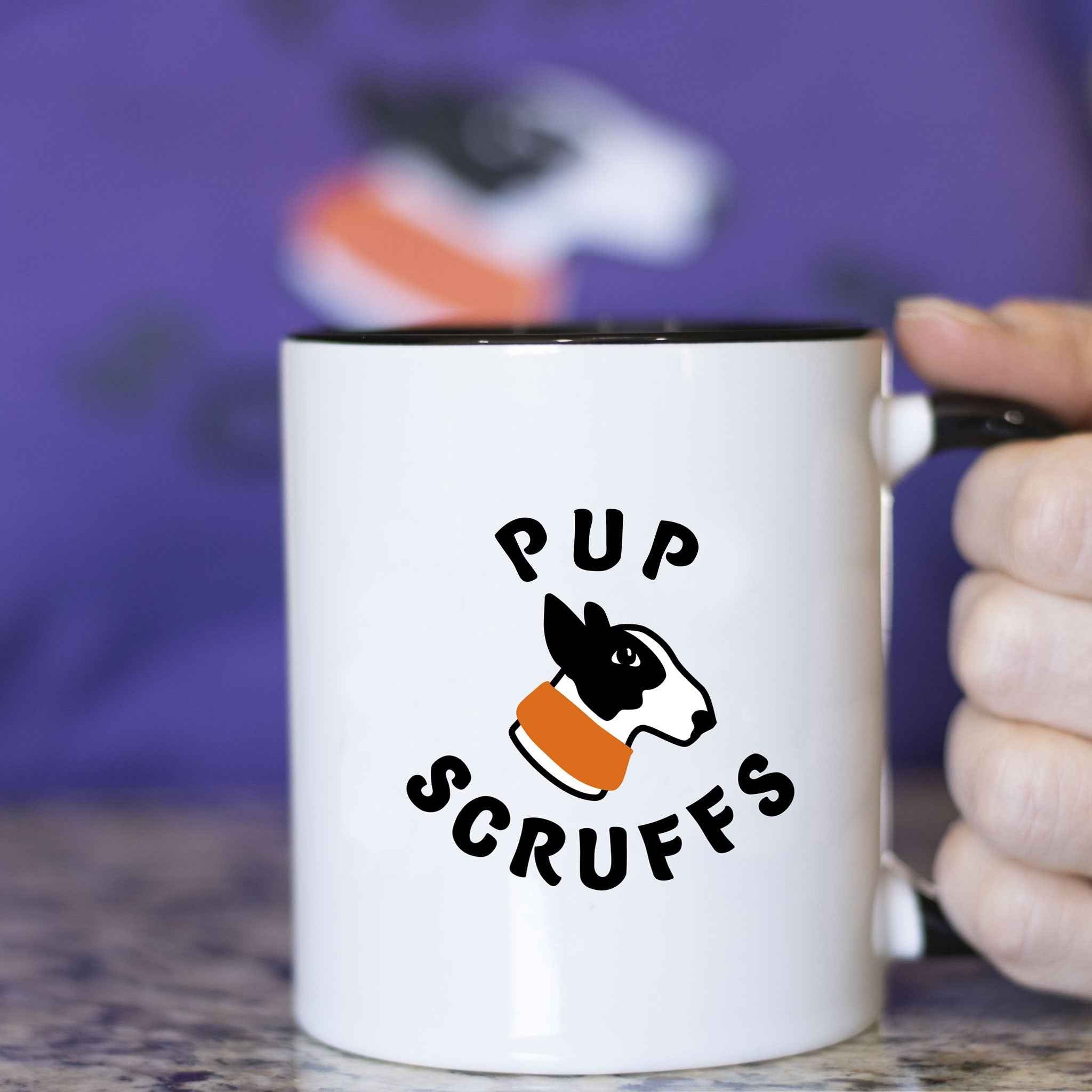 Pup Scruffs Logo Mug