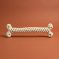 The Jumbo White Rope Bone Toy