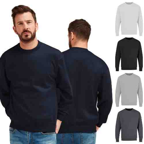 Plain Sweatshirt UK | Adults Casual Everyday Sweatshirt